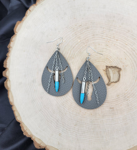 "Cowgirl Chic" Statement Earrings