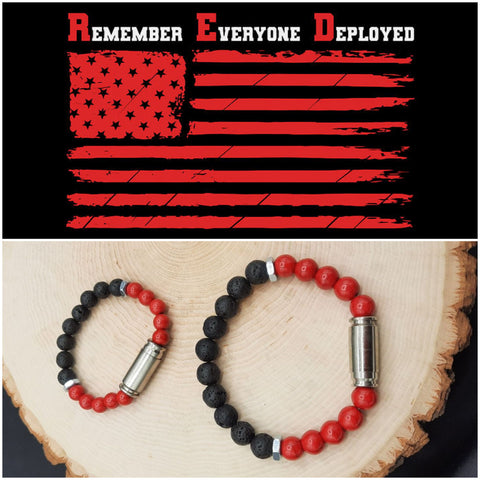 R.E.D. Friday bracelets - available in men' and women's
