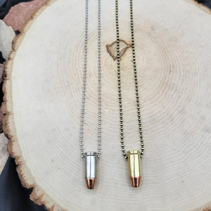 Silver Bullet Necklace