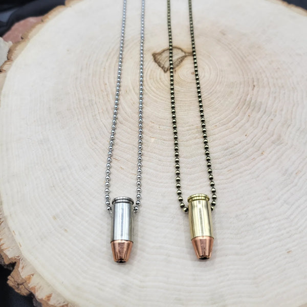 Brass 9mm necklace